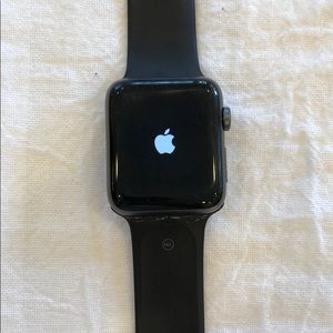 Series 2 Apple Watch with black band